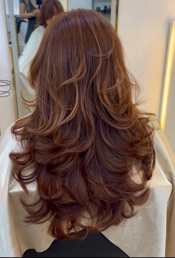 Cinnaberry hair colour after — The Hive Salon