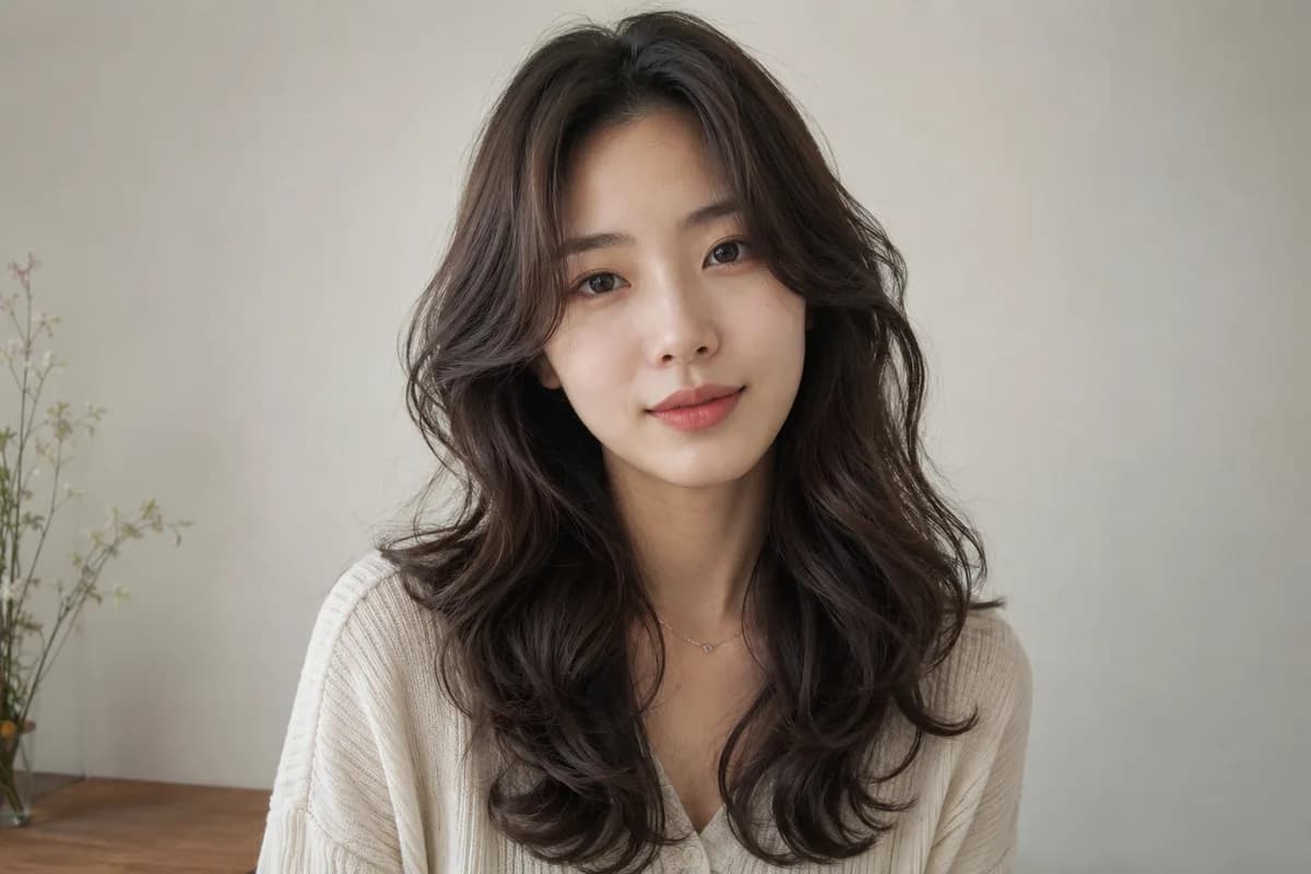 Korean perm result — The Hive Salon Singapore