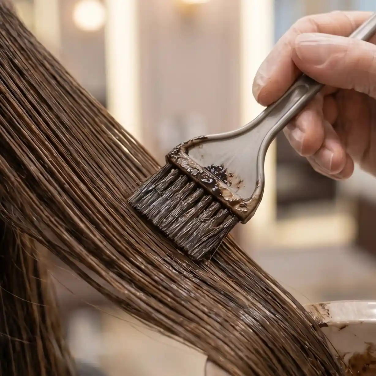 Hair colouring at The Hive Salon Singapore