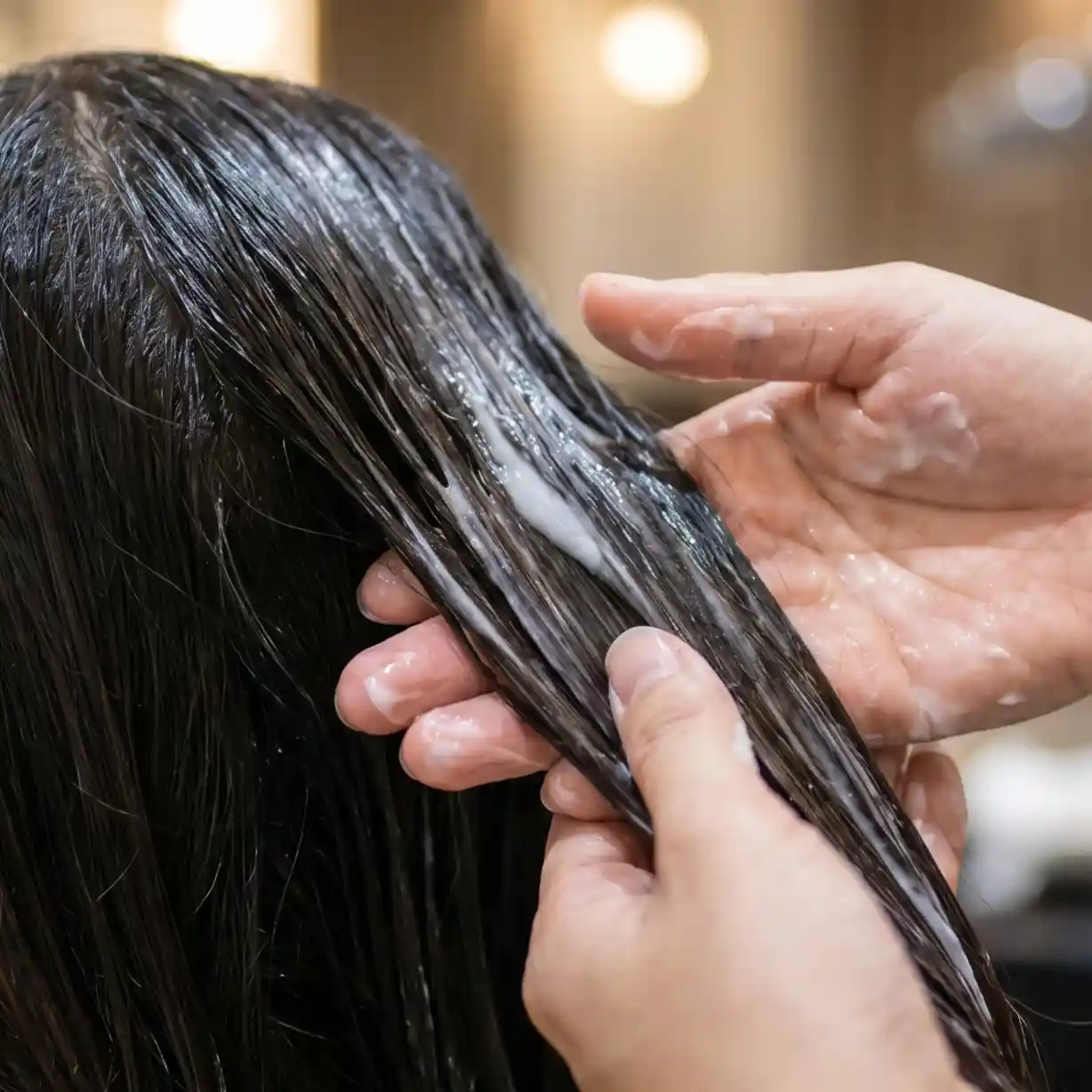 Hair treatment at The Hive Salon Singapore