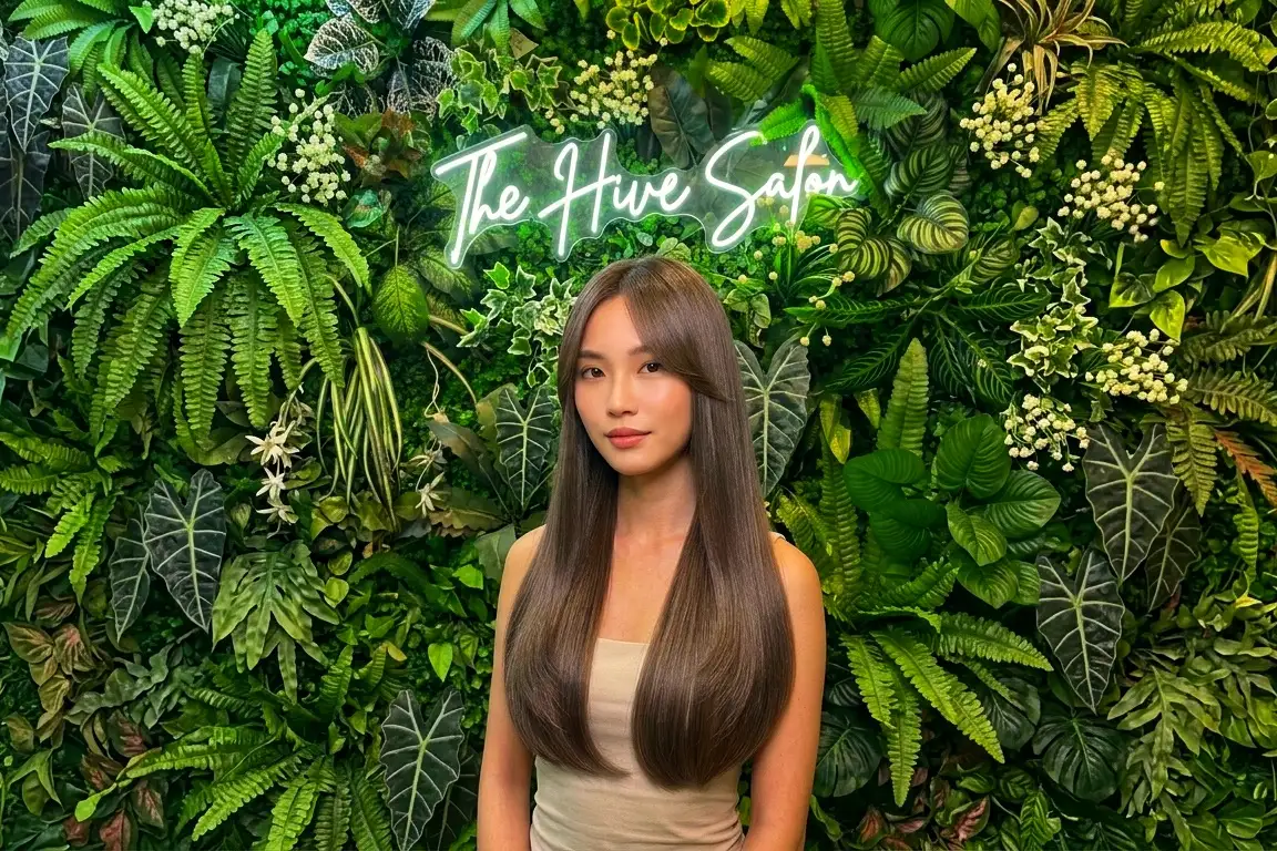The Hive Salon interior — Cuppage Plaza, Orchard Road Singapore