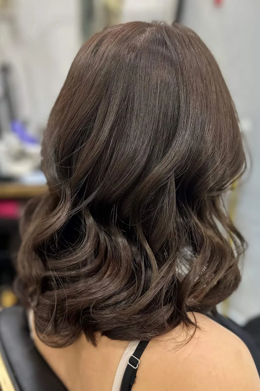 Korean Perm after — The Hive Salon Singapore