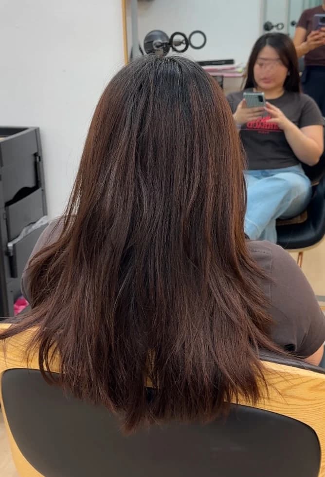 Korean Perm before — The Hive Salon Singapore