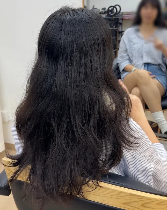 Korean Perm before — The Hive Salon Singapore
