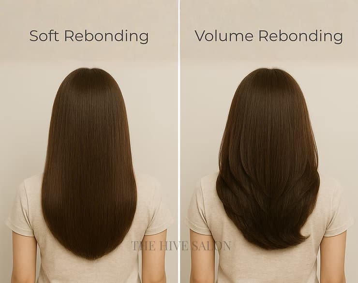 Rebonding at The Hive Salon, Orchard Road Singapore