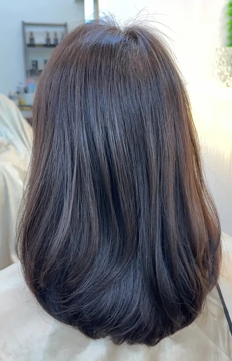 Volume Rebonding after — The Hive Salon Singapore
